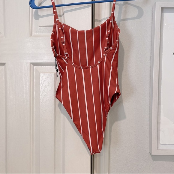 High cut cheeky striped one piece Swim by Same - Picture 4 of 10